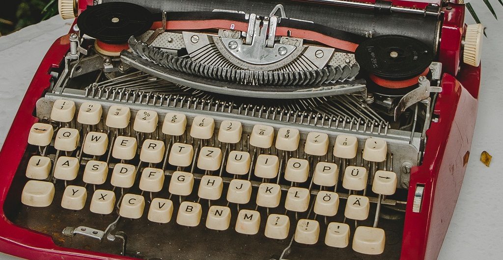 Zum Start des #10minBlog passt eine Schreibmaschine sehr gut